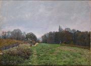 Alfred Sisley Landscape at Louveciennes Sweden oil painting artist